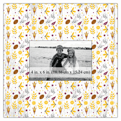 Arizona State Sun Devils Floral Pattern 10x10 Frame