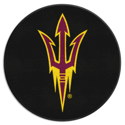Arizona State Sun Devils Hockey Puck Rug - 27in. Diameter