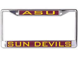 Arizona State Sun Devils License Plate Frame - Inlaid
