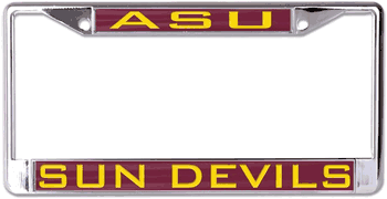 Arizona State Sun Devils License Plate Frame - Inlaid
