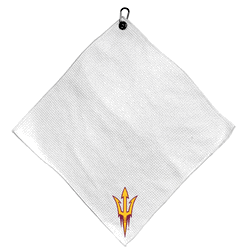 Arizona State Sun Devils Microfiber Small Towel - 15" x 15" (White)