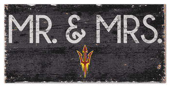 Arizona State Sun Devils Mr & Mrs Sign