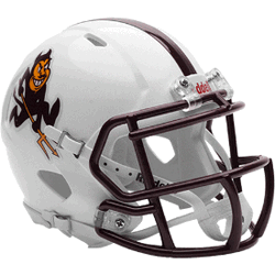 Arizona State Sun Devils NCAA Mini Speed Football Helmet Sparky 2025