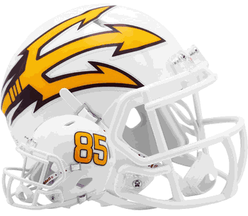 Arizona State Sun Devils NCAA Mini Speed Football Helmet White Metallic