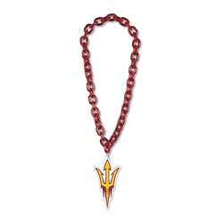 Arizona State Sun Devils Necklace Big Fan Chain