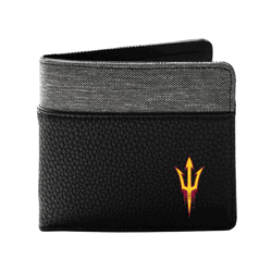 Arizona State Sun Devils Pebble BiFold Wallet BLCK