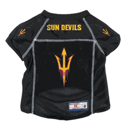 Arizona State Sun Devils Pet Jersey Xtra Small