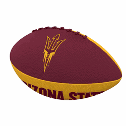 Arizona State Sun Devils Pinwheel Junior Size Rubber Football