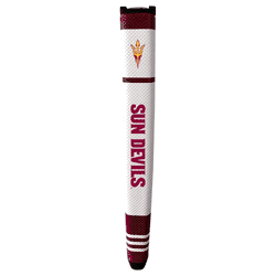 Arizona State Sun Devils Putter Grip (White with colored stripes)