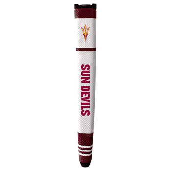 Arizona State Sun Devils Putter Grip (White with colored stripes)