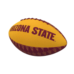 Arizona State Sun Devils Repeating Mini-Size Rubber Football