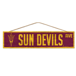 Arizona State Sun Devils Sign 4x17 Wood Avenue Design