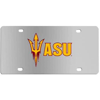 Arizona State Sun Devils Steel License Plate Wall Plaque
