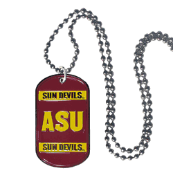 Arizona State Sun Devils Tag Necklace