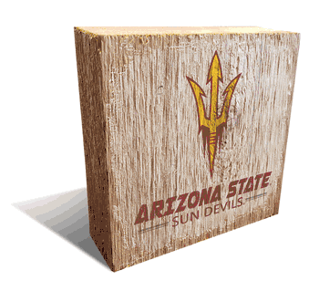 Arizona State Sun Devils Team Logo Block 6X6