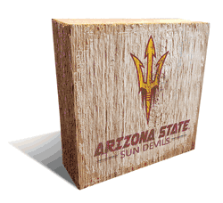Arizona State Sun Devils Team Logo Block 6X6