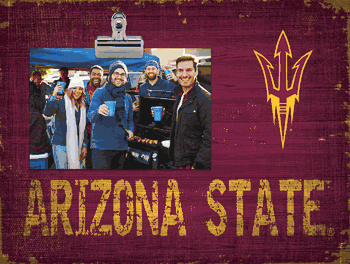 Arizona State Sun Devils Team Name Clip Frame