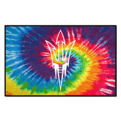Arizona State Sun Devils Tie Dye Starter Mat Accent Rug - 19in. x 30in.