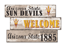 Arizona State Sun Devils Welcome 3 Plank
