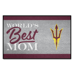 Arizona State Sun Devils World's Best Mom Starter Mat Accent Rug - 19in. x 30in.