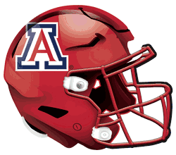 Arizona Wildcats 12in Authentic Helmet Sign