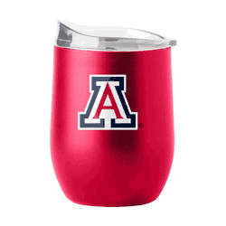 Arizona Wildcats 16oz Flipside Powder Coat Curved Beverage