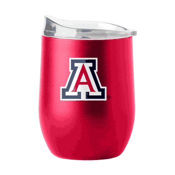 Arizona Wildcats 16oz Flipside Powder Coat Curved Beverage