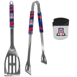Arizona Wildcats 2 pc BBQ Set and Chip Clip