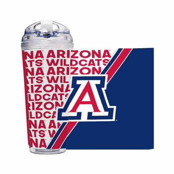 Arizona Wildcats 24 Oz Hinged Lid Tumbler