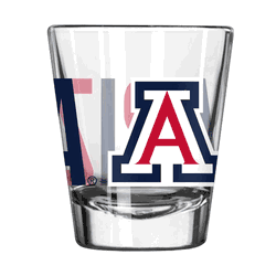 Arizona Wildcats 2oz Overtime Shot Glass