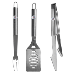 Arizona Wildcats 3 pc Stainless Steel BBQ Set
