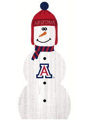 Arizona Wildcats 31" Snowman Leaner