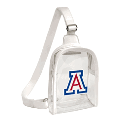 Arizona Wildcats 3D Logo Clear Mini Sling