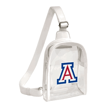 Arizona Wildcats 3D Logo Clear Mini Sling