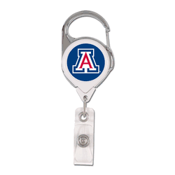 Arizona Wildcats  Badge Holder Premium Retractable