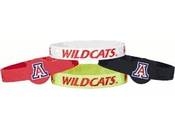 Arizona Wildcats Bracelets - 4 Pack Silicone