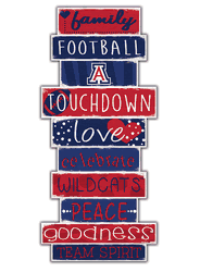 Arizona Wildcats Celebrations Stack 24" Sign