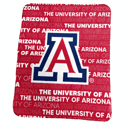 Arizona Wildcats Classic Fleece Throw
