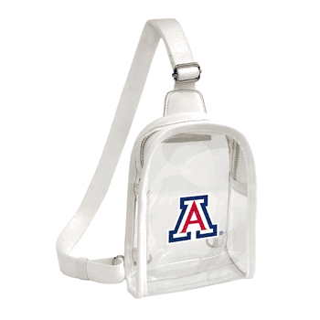 Arizona Wildcats Clear Mini Sling Stadium Bag