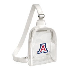 Arizona Wildcats Clear Mini Sling Stadium Bag