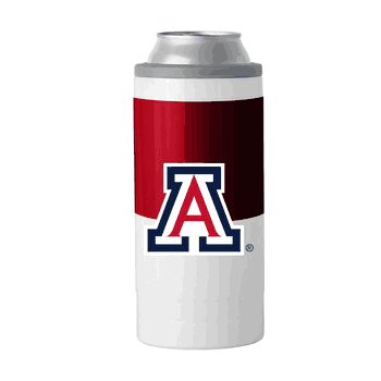 Arizona Wildcats Colorblock 12oz Slim Can Coolie