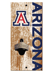 Arizona Wildcats Distressed Bottle Opener