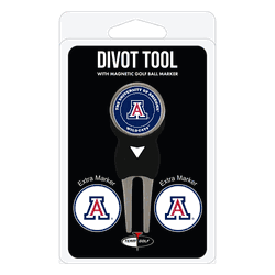 Arizona Wildcats Divot Tool Pack - Signature tool w/ 3 markers