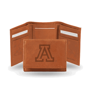 Arizona Wildcats Embossed Lthr Trifold