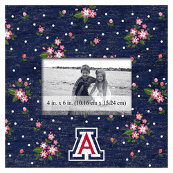 Arizona Wildcats Floral 10x10 Frame