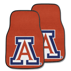 Arizona Wildcats Front Carpet Car Mat Set - 2 Pieces