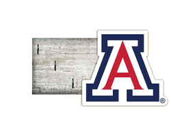 Arizona Wildcats Key Holder 6x12