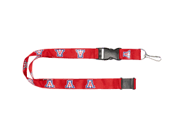 Arizona Wildcats Lanyard Red