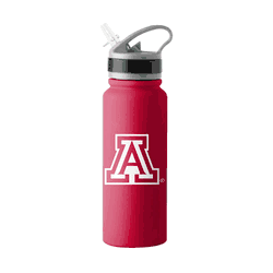 Arizona Wildcats Logo 25oz Stainless Single Wall Flip Top Bottle