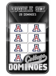 Arizona Wildcats NCAA Dominoes